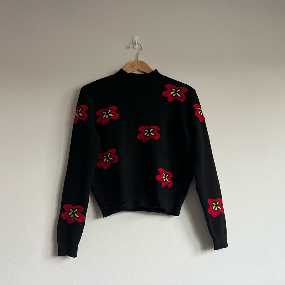 Shushu/tong x Lily graphic print sweater